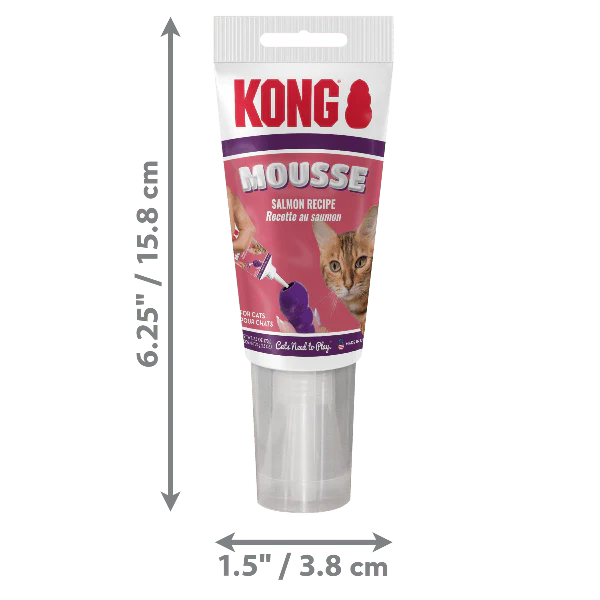 KONG Mousse Salmon Treat For Cats - Image 4