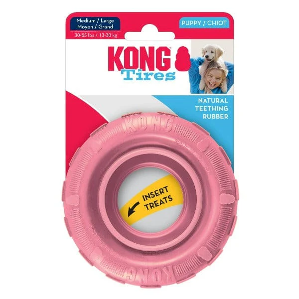 KONG Puppy Tires Dog Toy - Image 4