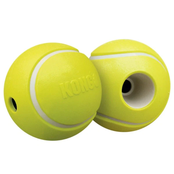 KONG Rewards Tennis Treat Dispensing Dog Toy - Image 4