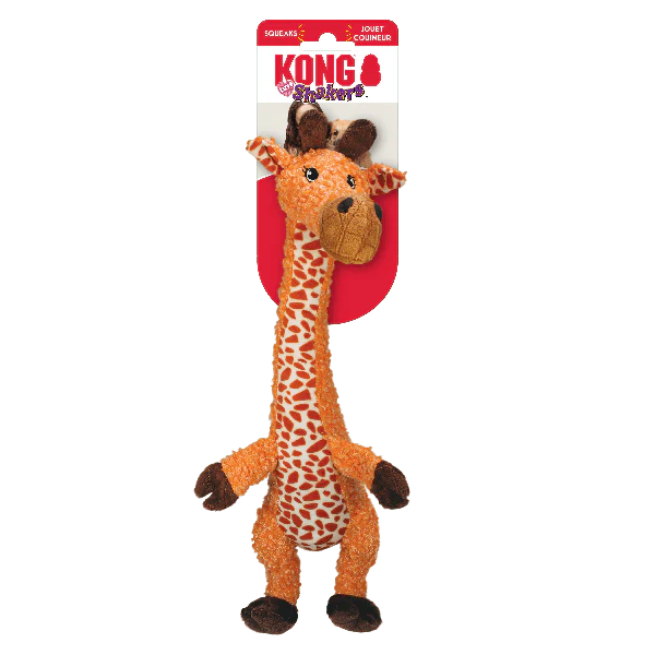 KONG Shakers Luvs Giraffe Dog Toy