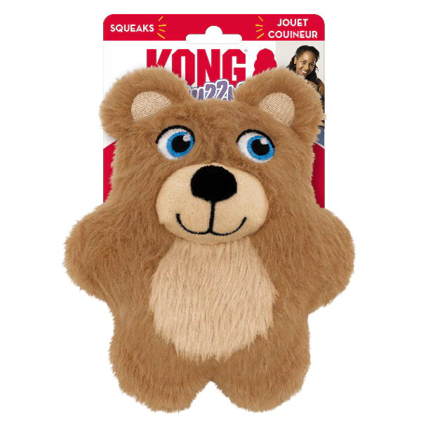 KONG Snuzzles Kiddos Teddy Bear Dog Toy