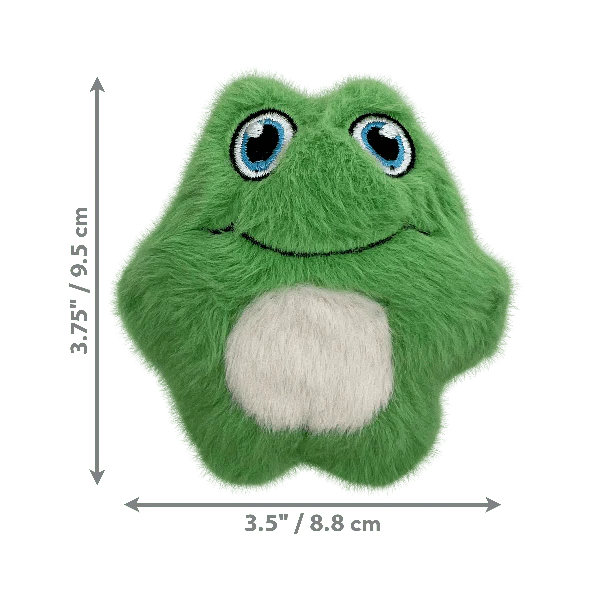 KONG Snuzzles Mini Frog Dog Toy - Image 2