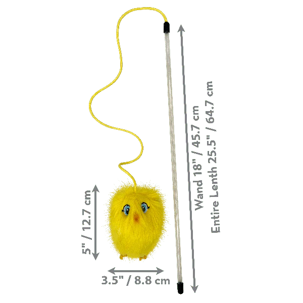 KONG Teaser Chirpz Chick Cat Toy - Image 3