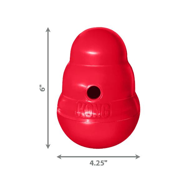 KONG Wobbler Treat Dispensing Dog Toy - Image 4