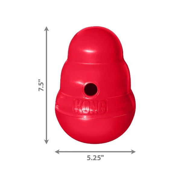 KONG Wobbler Treat Dispensing Dog Toy - Image 5