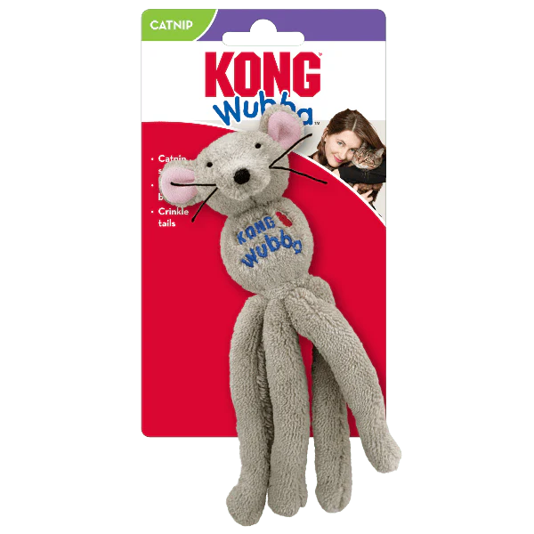 KONG Wubba Mouse Cat Toy