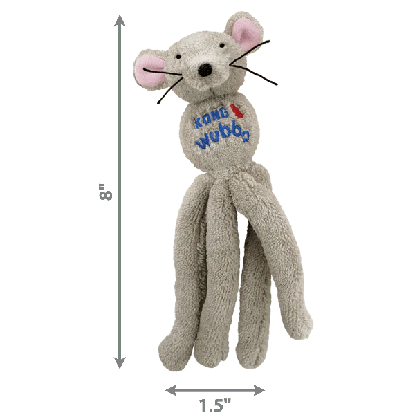 KONG Wubba Mouse Cat Toy - Image 3