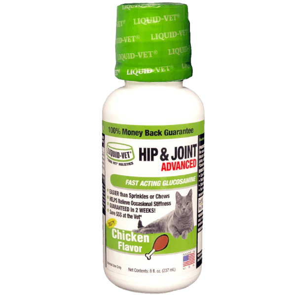 Liquid-Vet Feline Hip & Joint Formula Supplement for Cats