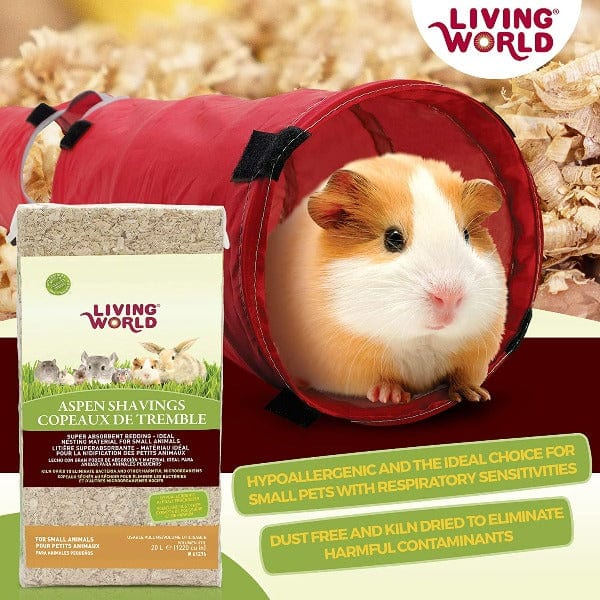 Living World Aspen Shavings for Small Animals - Image 3