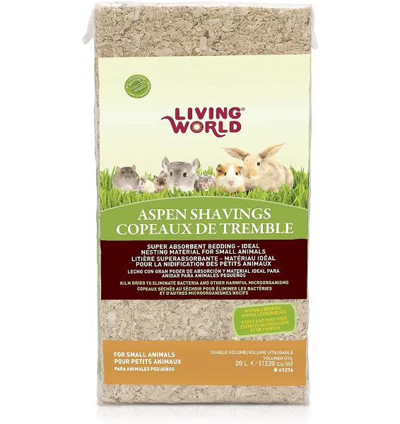 Living World Aspen Shavings for Small Animals - Image 6