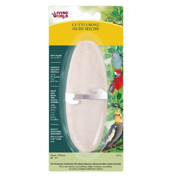 Living World Cuttlebone with Holder for Birds - Image 5
