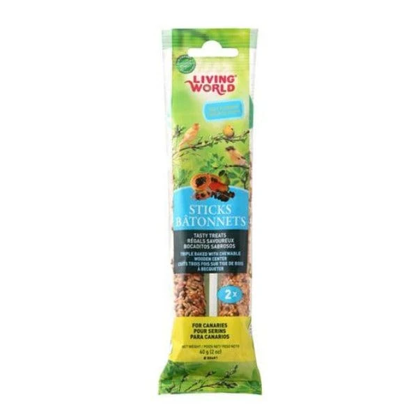 Living World Fruit Flavour Canary Treat Sticks