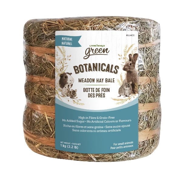Living World Green Botanicals Meadow Hay Bale – Natural - Image 6