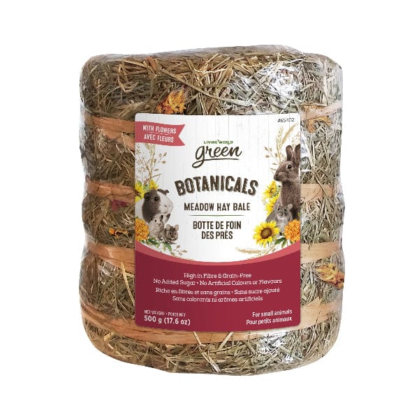 Living World Green Botanicals Meadow Hay Bale – with Flowers - Image 7