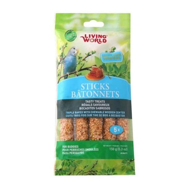 Living World Honey Flavor Budgie Treat Sticks - Image 2
