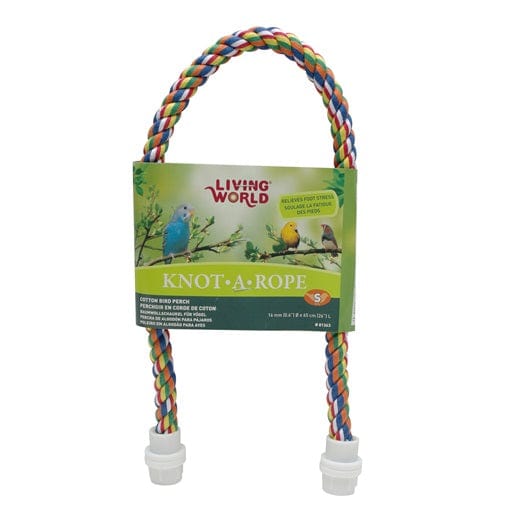 Living World Knot-A-Rope Cotton Perch - Image 2