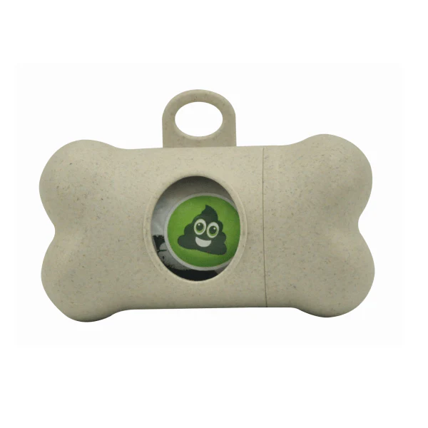 M-PETS Bamboo Waste Bag Dispenser - Image 3