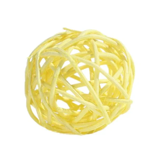 M-PETS Box of Wonders Rattan Ball Cat Toy - Image 4