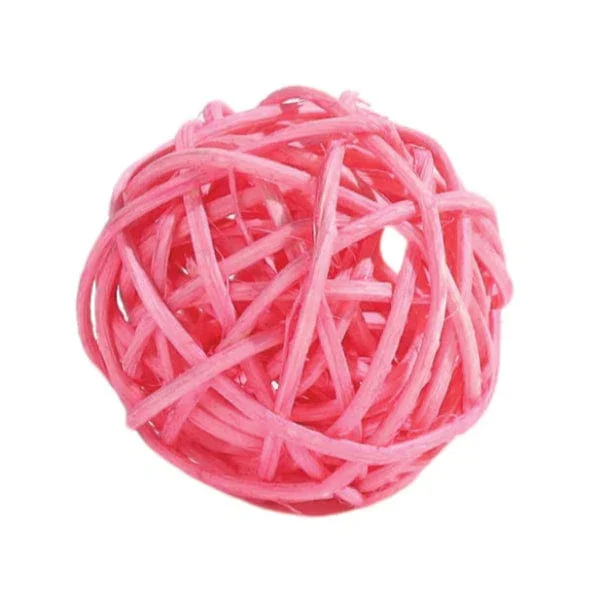 M-PETS Box of Wonders Rattan Ball Cat Toy - Image 5