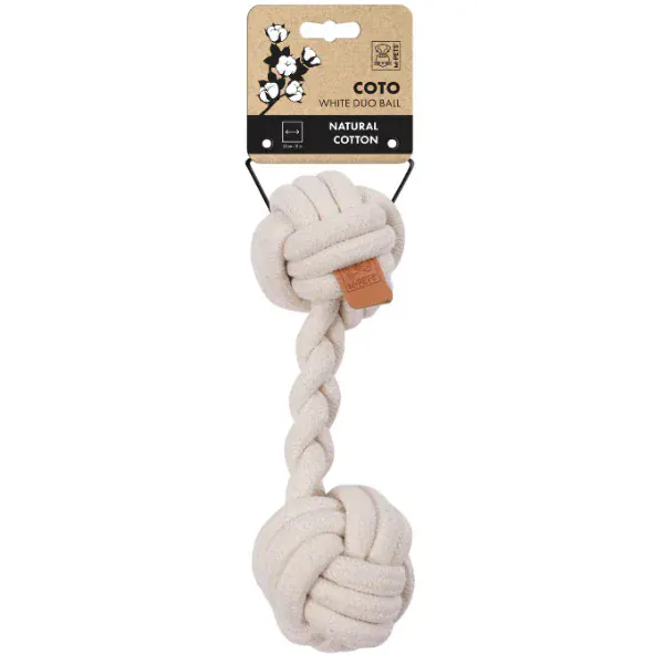 M-PETS COTO Rope Duo Ball