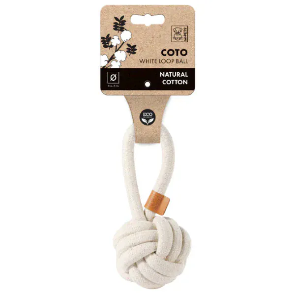 M-PETS COTO Rope Loop Ball - Image 4