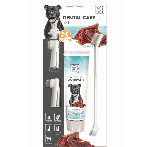 M-PETS Dental Care Set; Beef Flavour - Image 2