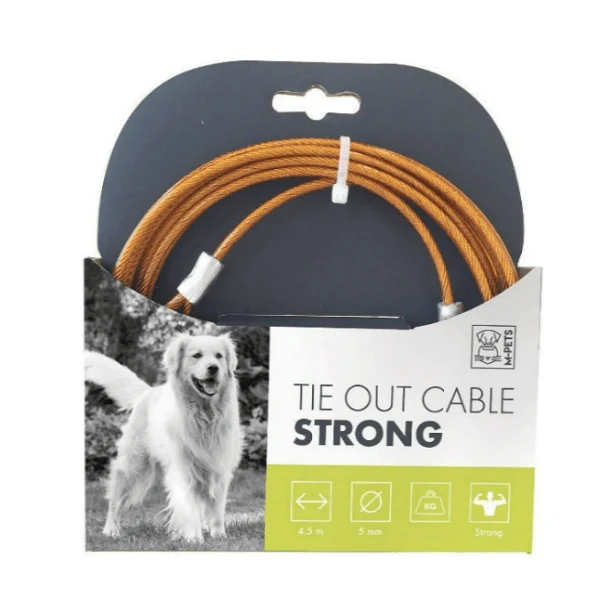 M-PETS Dog Tie Out Cable Strong; up to 22.7 kg - Image 5
