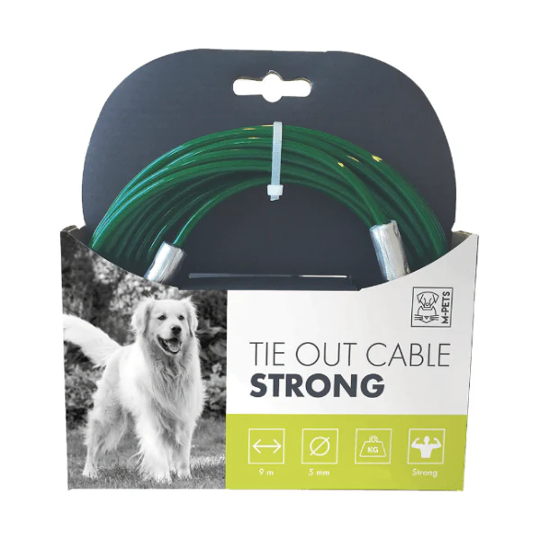 M-PETS Dog Tie Out Cable Strong; up to 22.7 kg - Image 6