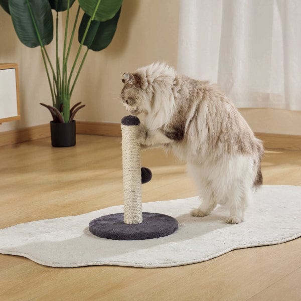 M-PETS My First Cat Tree Pompom Grey - Image 2