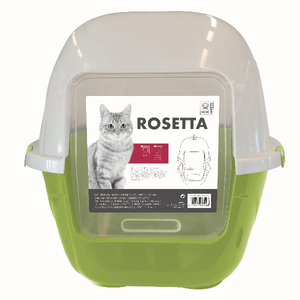 M-PETS Rosetta Hooded Cat Litter Box - Image 4