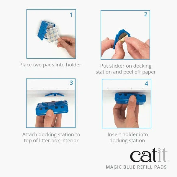 Catit Magic Blue Refill Pads - Image 5