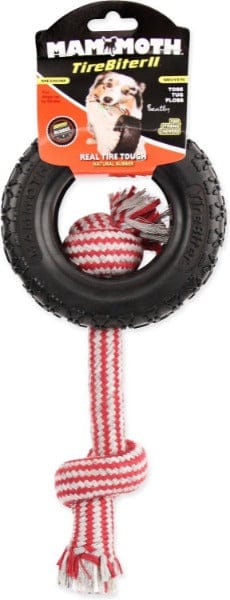 Mammoth TireBiter II w/ Rope Dog Toy - Image 3
