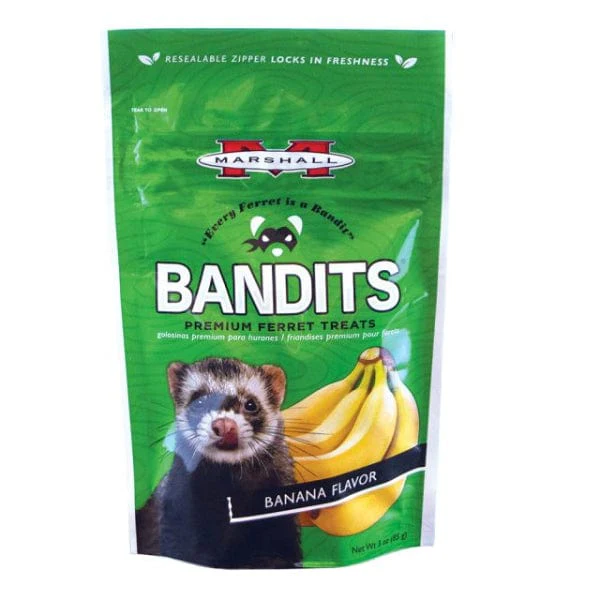 Marshall Bandits Banana Flavour Premium Ferret Treats