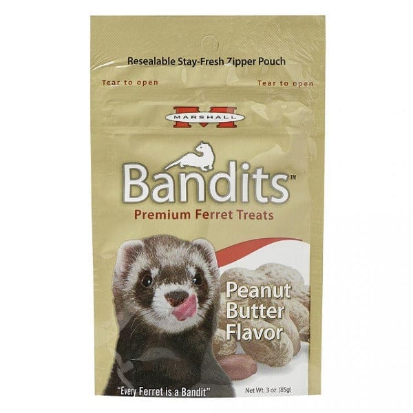Marshall Bandits Peanut Butter Flavour Premium Ferret Treats - Image 3