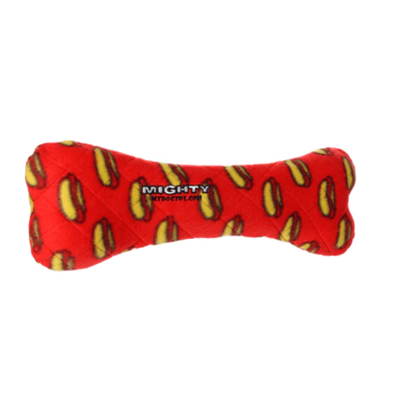 Tuffy Mighty Bones Red Dog Toy - Image 2