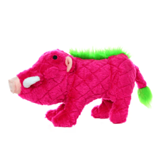 Tuffy Mighty Safari Warthog Pink Dog Toy - Image 2