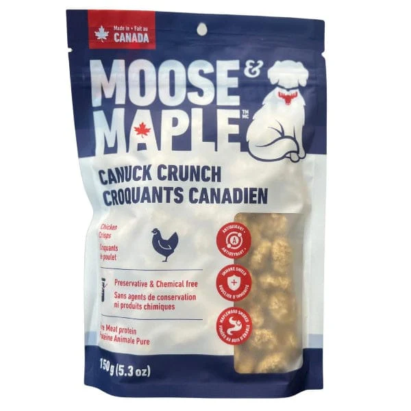 Moose & Maple Canuck Crunch Chicken Crisps Dog Treats