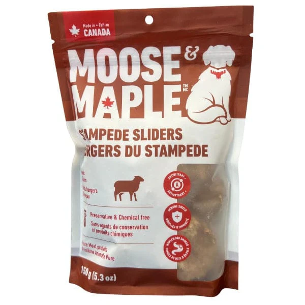 Moose & Maple Stampede Lamb Sliders Dog Treats