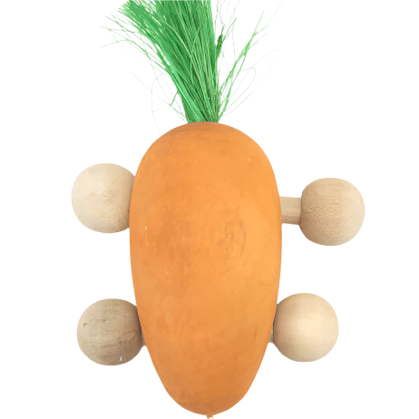 Moss Hollow Rolling Carrot Toy - Image 2