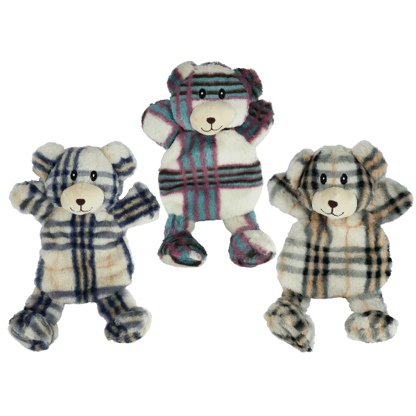 Multipet Berman Bear Plush Dog Toy