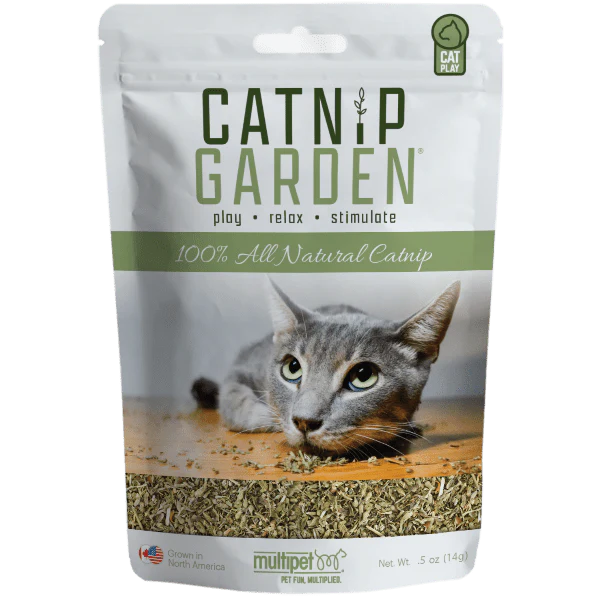 Multipet Catnip Garden 100% Organic Catnip for Cats