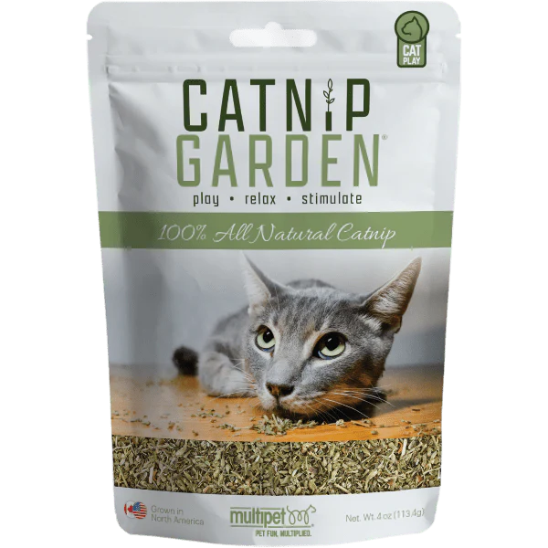 Multipet Catnip Garden 100% Organic Catnip for Cats - Image 5