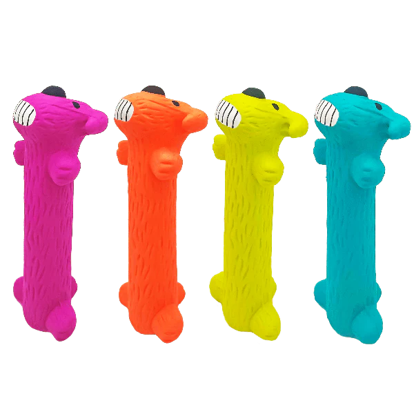 Multipet Loofa Latex Dog Toy