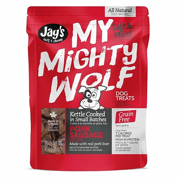 My Mighty Wolf Pork Sausage Recipe Dog Treats - Image 2