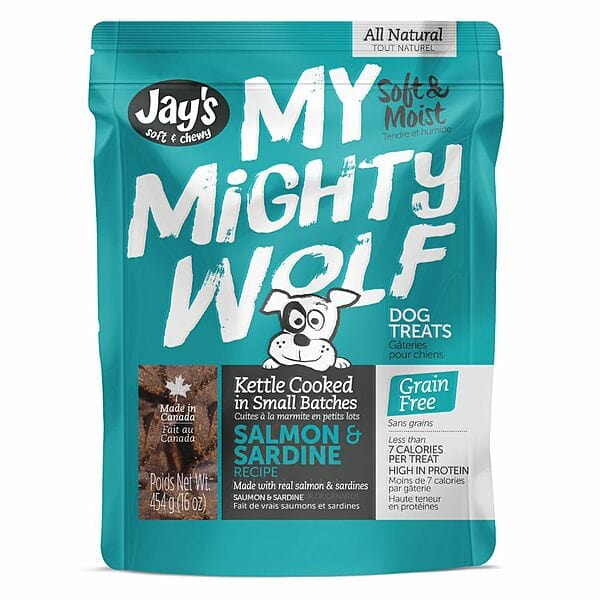 My Mighty Wolf Salmon & Sardine Recipe Dog Treats - Image 2