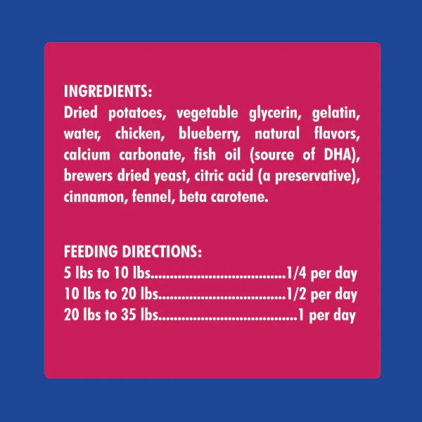 N-Bone Grain Free Puppy Teething Rings Blueberry & BBQ Flavour - Image 3