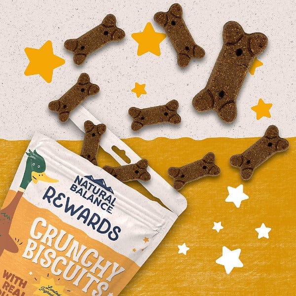 Natural Balance Crunchy Biscuits With Real Duck Recipe, 14oz - Image 3