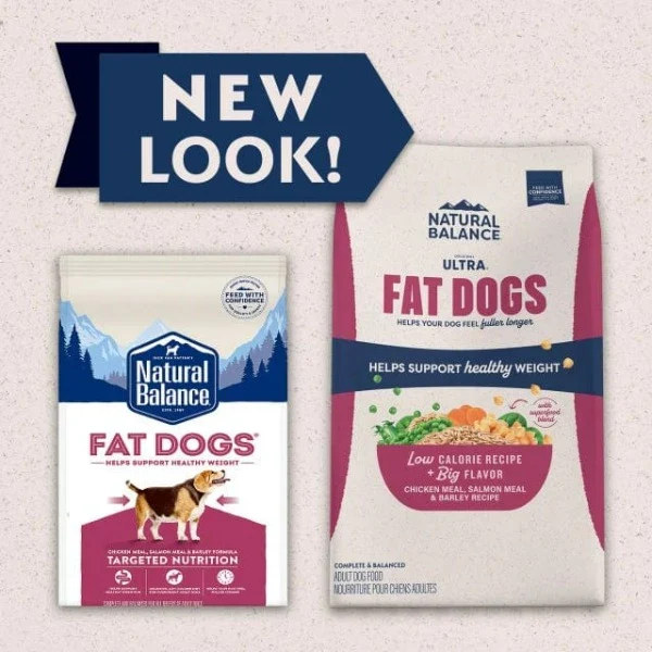 Natural Balance Fat Dogs Recipe Dry Dog Food, 24lb - Image 2