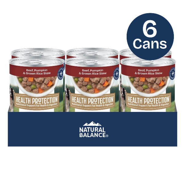 Natural Balance Health Protection Beef & Pumpkin Stew Recipe Canned Dog Food - Image 8