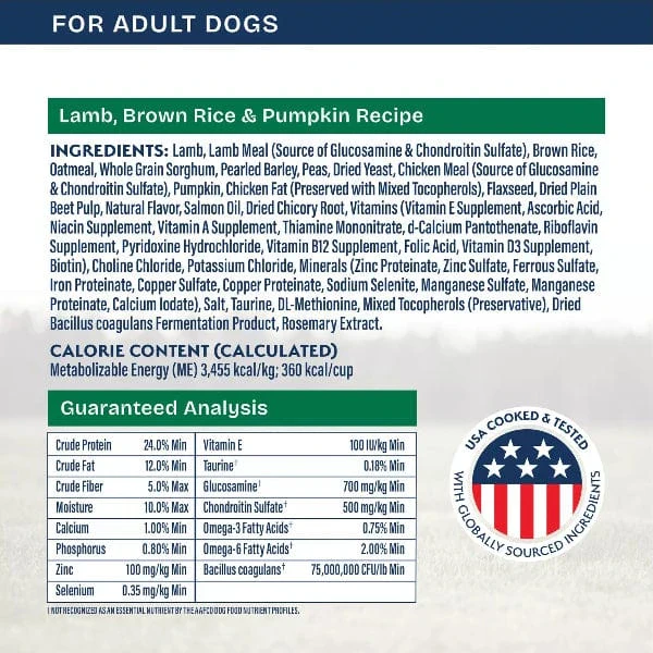 Natural Balance Health Protection Lamb, Brown Rice & Pumpkin Recipe Adult Dry Dog Food - Image 6